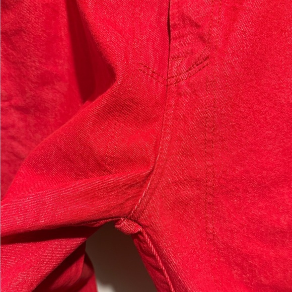 Vtg. Marithe Francois Girbaud 80’s Baggy Jeans Red Size 42 Brand X Authentic Fit - Picture 15 of 16
